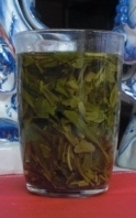 Chinese thee zetten Glas met longjing 4