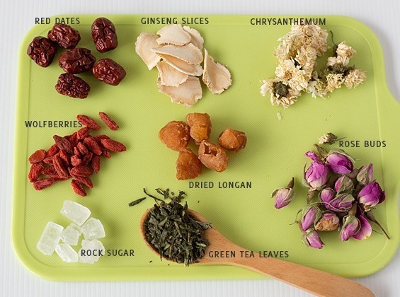 Eight treasures tea